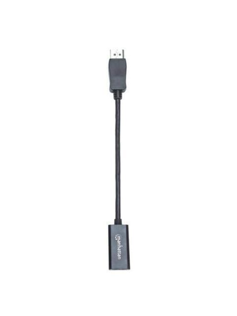 ADAPTADOR MANHATTAN DISPLAYPORT MACHO - HDMI HEMBRA 15CM 151634 - Imagen 4