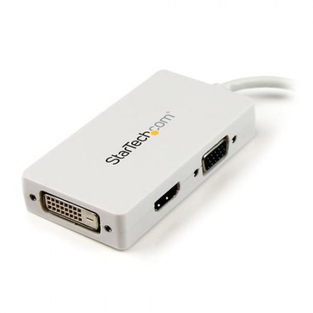 STARTECH ADAPTADOR MINI DISPLAYPORT - VGA-DVI-HDMI BLANCO PARA MACBOOK - Imagen 2