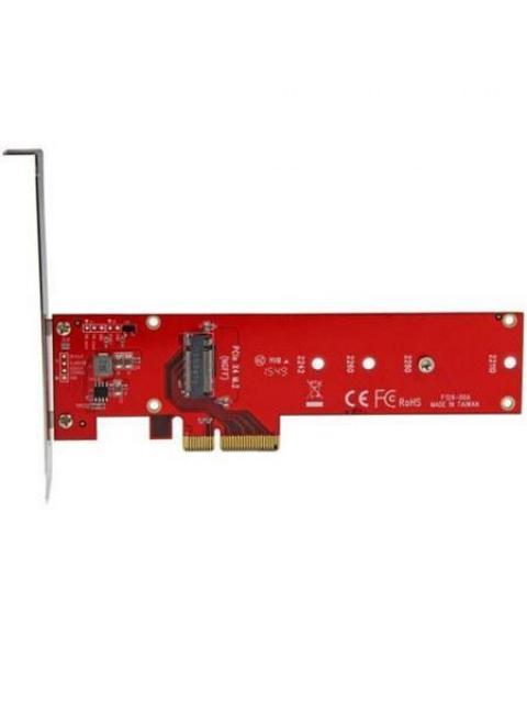 STARTECH TARJETA PCI EXPRESS X4 M.2 PARA SSD ROJO - Imagen 3