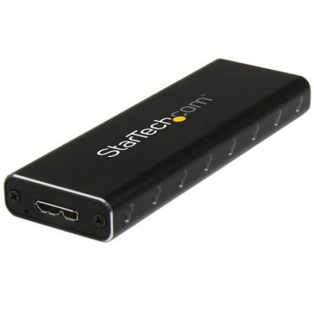 STARTECH ADAPTADOR SSD M.2 (SATA-B-KEY-NGFF) A USB MICRO-B CON GABINETE PROTECTOR - Imagen 2