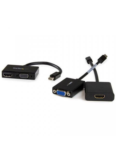 STARTECH ADAPTADOR MINI DISPLAYPORT 1.2 - HDMI-VGA 1080P NEGRO - Imagen 5