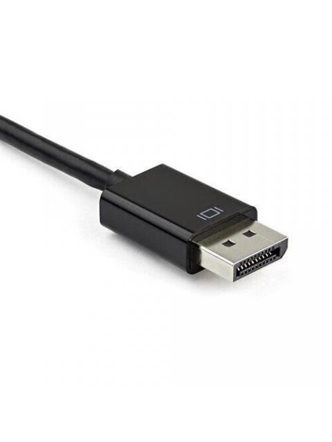 STARTECH ADAPTADOR DISPLAYPORT 1.2 MACHO - HDMI-VGA HEMBRA 4K 60HZ NEGRO - Imagen 3