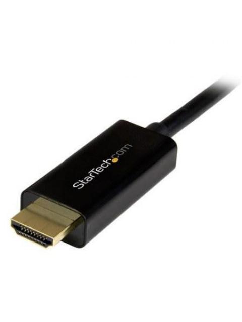 STARTECH CABLE DISPLAYPORT 1.2 MACHO - HDMI MACHO 4K 30HZ 3 METROS NEGRO - Imagen 4