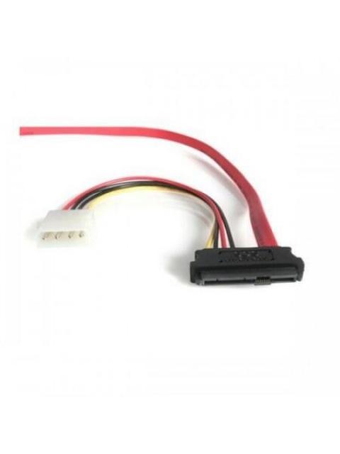 STARTECH CABLE SAS 29-PIN - SATA CON ALIMENTACION LP4 ROJO - Imagen 7