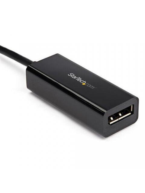 STARTECH  ADAPTADOR USB C MACHO - DISPLAYPORT HEMBRA NEGRO - Imagen 2
