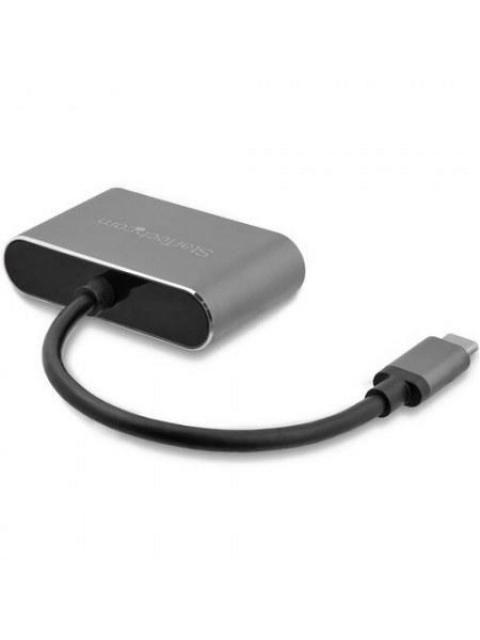 STARTECH ADAPTADOR USB-C MACHO - VGA-HDMI HEMBRA NEGRO - Imagen 3