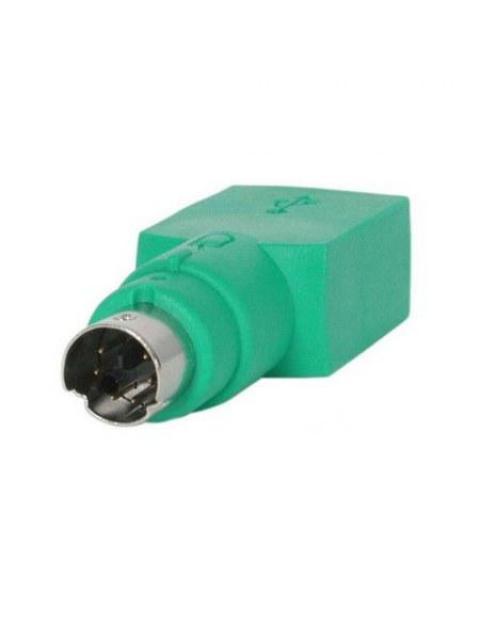 STARTECH ADAPTADOR PS-2 MACHO - USB A HEMBRA VERDE