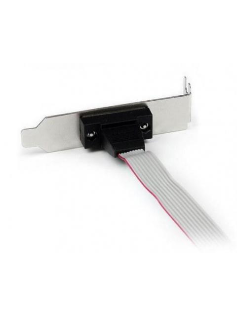 STARTECH  ADAPTADOR DE BAJO PERFIL IDC MACHO - DB-9 HEMBRA GRIS - Imagen 3