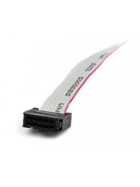 STARTECH  ADAPTADOR DE BAJO PERFIL IDC MACHO - DB-9 HEMBRA GRIS - Imagen 2