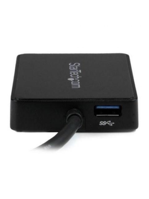STARTECH ADAPTADOR 2X USB 3.0 MACHO - 2X RJ-45 HEMBRA 20CM NEGRO - Imagen 4