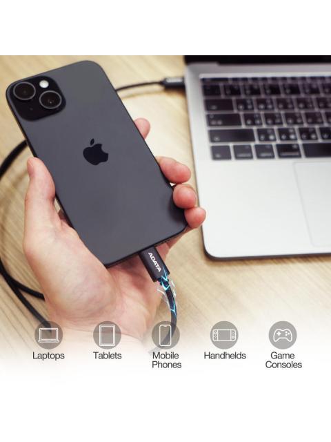 ADATA CABLE USB-C MACHO - USB-C MACHO 1 METRO - Imagen 7