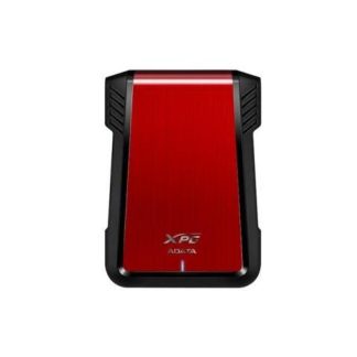 ADATA GABINETE DE DISCO DURO EX500 2.5 SATA III USB 3.1 NEGRO-ROJO