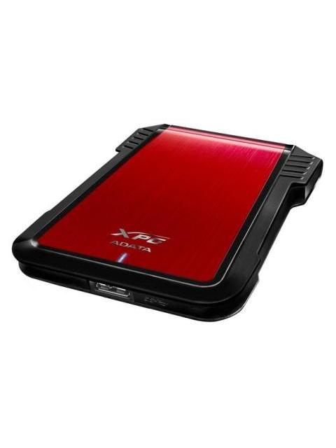 ADATA GABINETE DE DISCO DURO EX500 2.5 SATA III USB 3.1 NEGRO-ROJO - Imagen 3