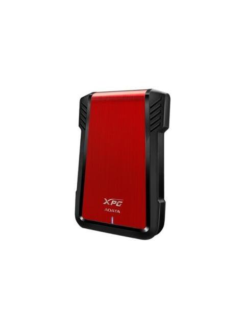 ADATA GABINETE DE DISCO DURO EX500 2.5 SATA III USB 3.1 NEGRO-ROJO - Imagen 4