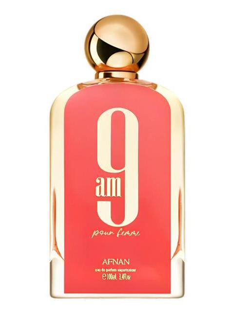AFNAN 9AM POUR FEMME 100ML EDP (ROSA) - Imagen 3