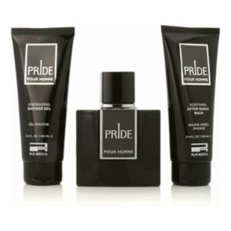 AFNAN RUE BROCA PRIDE HOMME 3-PIECE SET 3.4 OUNCE EAU DE