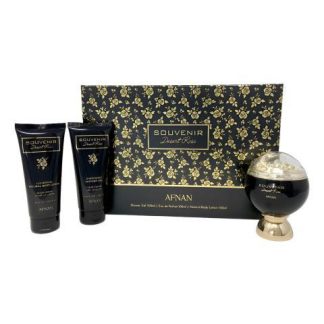 AFNAN SOUVENIR DESERT ROSE SET DE 3 PZ PARA MUJER
