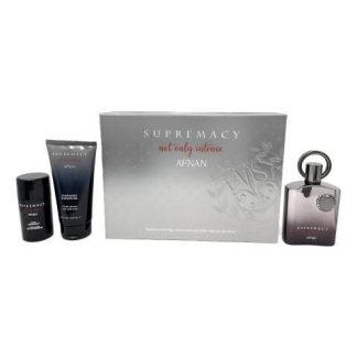 AFNAN SUPREMACY NOT ONLY INTENSE SET DE 3 PZ PARA HOMBRE