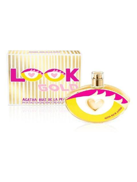PERFUME AGATHA RUIZ DE LA PRADA LOOK GOLD 80ML EDT FLORAL FRUTAL - Imagen 6