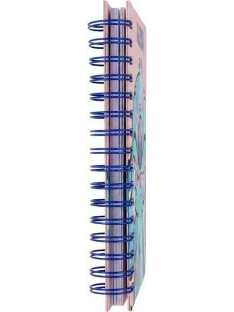AGENDA MULTIUSOS DISNEY CON SEPARADORES Y STICKERS ROSA STITCH - Imagen 3