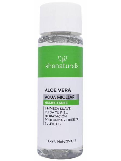 AGUA MICELAR ALOE VERA 250 ML SHANATURALS