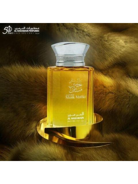 AL HARAMAIN MUSK MALIKI UNISEX 100ML EDP - Imagen 4