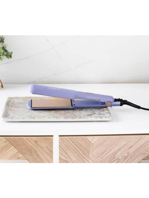 ALACIADORA DE CABELLO DOBLE CERAMICA MORADO CONAIR - Imagen 5