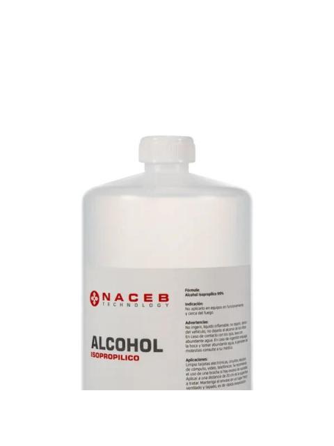 ALCOHOL ISOPROPILICO 1LT MANTENERLO ALEJADO DEL CALOR SUPERFICIES CALINETES LLAMAS AL DESCUBIERTO Y OTRAS FUENTES DE IGNICION 836G NO APLICARLO EN EQUI - Imagen 2