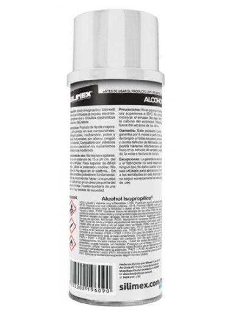 ALCOHOL ISOPROPILICO SILIMEX 250ML PARA LIMPIEZA DE QUIPO DE COMPUTO 750300219631 - Imagen 2