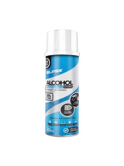 ALCOHOL ISOPROPILICO SILIMEX 250ML PARA LIMPIEZA DE QUIPO DE COMPUTO 750300219631