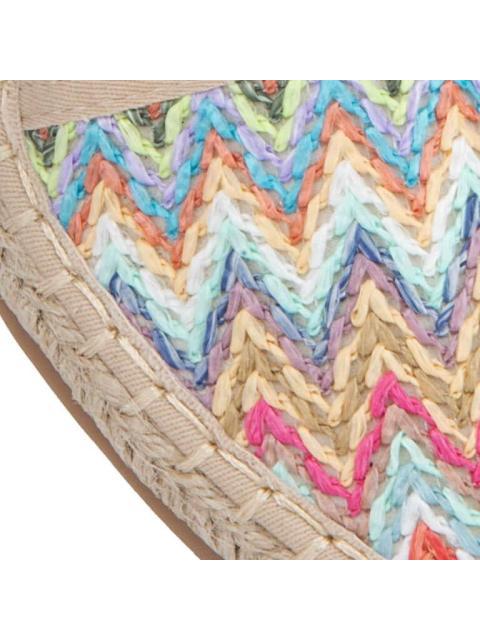 ALPARGATA TEJIDA MULTICOLOR SHOSH - Imagen 6