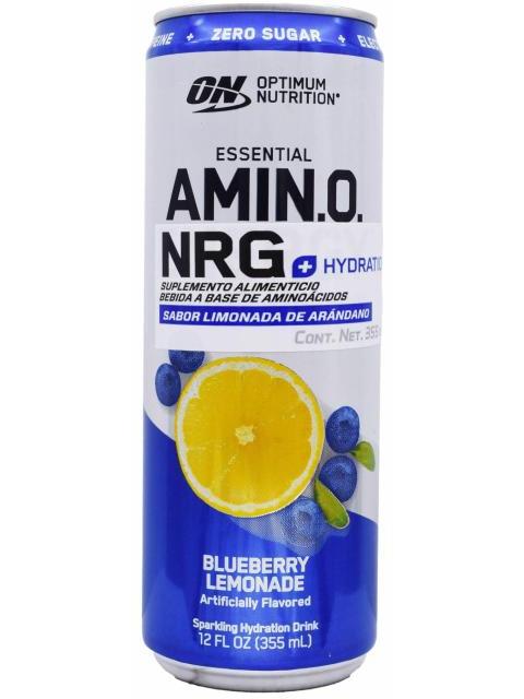 AMIN.O. ELECTROLITOS LIMONADA DE ARANDANO 355 ML OPTIMUM NUTRITIO