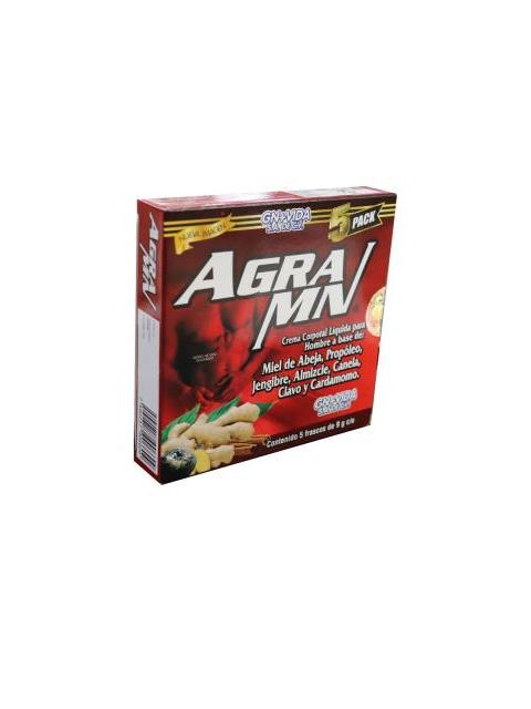 AMP. FCO. AGRAMN C 5 DE 9 GR C U MIELJENGIBREALMIIZCLECANELA Y PR GN+VIDA