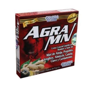 AMP. FCO. AGRAMN DUO 9 GR C U MIEL JENGIBRE ALMIIZCLE CANELA Y PR GN+VIDA