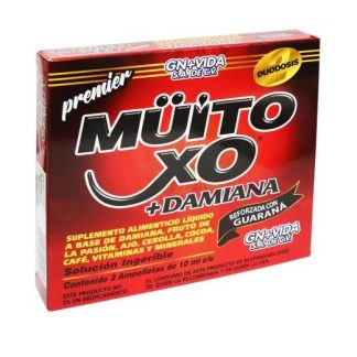 AMP. MUITO XO DUODOSIS PREMIER ROJA REFORZADA CON DAMIANA GN+VIDA