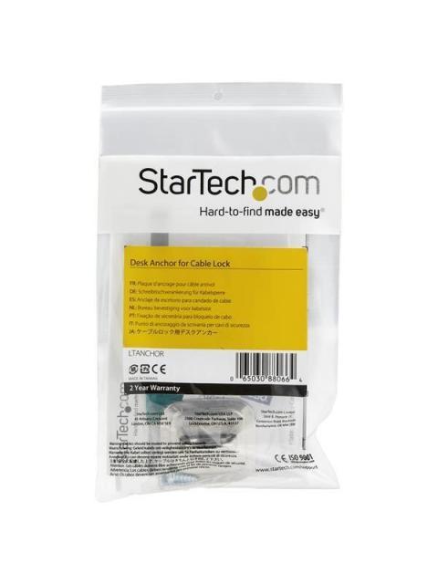 ANCLA PARA CABLE CON CANDADO STARTECH LTANCHOR - Imagen 9
