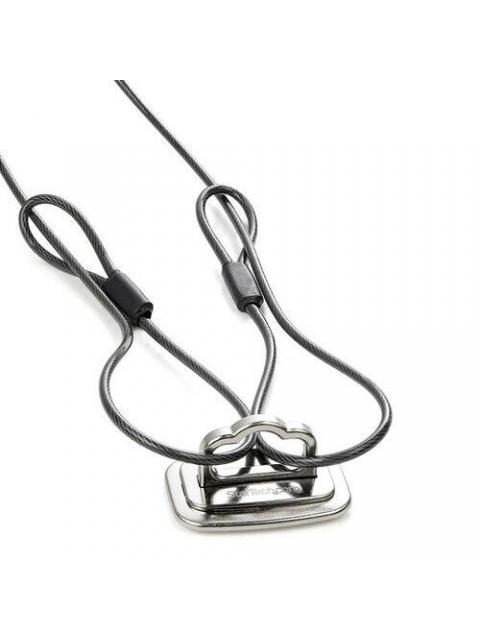STARTECH ANCLAJE PARA CABLE DE SEGURIDAD LTANCHORL ACERO PLATA - Imagen 4