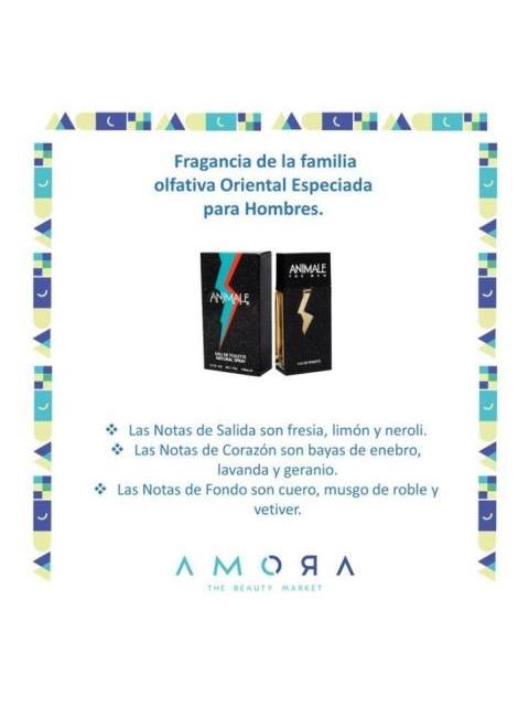 PERFUME ANIMALE FOR MEN ORIENTAL ESPECIADO EDT 100ML SPRAY VARON - Imagen 7