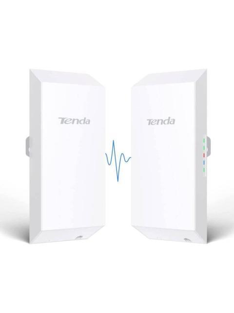 ANTENA O1 TENDA 2.4GHZ 8 DBI 11N PTP Y PTMP ISP PRIVADA CCTV Y TRANSMISION DE DATOS. RANGO 500 MTS IP65 LED POE-LAN LED1 LED2 MAXIMA 300 MBPS. - Imagen 3