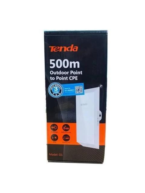 ANTENA O1 TENDA 2.4GHZ 8 DBI 11N PTP Y PTMP ISP PRIVADA CCTV Y TRANSMISION DE DATOS. RANGO 500 MTS IP65 LED POE-LAN LED1 LED2 MAXIMA 300 MBPS. - Imagen 4