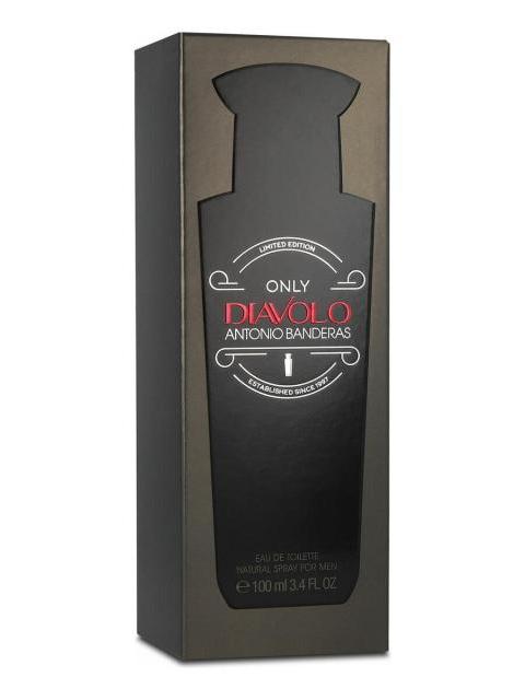 ANTONIO BANDERAS DIAVOLO ONLY 100 ML EDT SPRAY - CABALLERO - Imagen 3