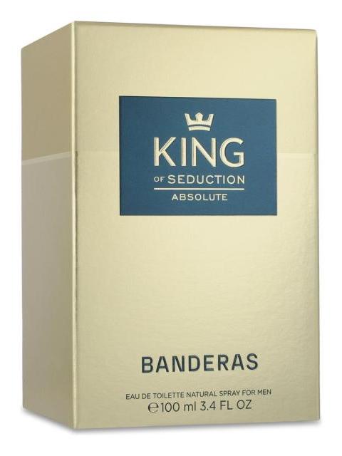 ANTONIO BANDERAS KING OF SEDUCTION ABSOLUTE 100ML EDT SPRAY - Imagen 3