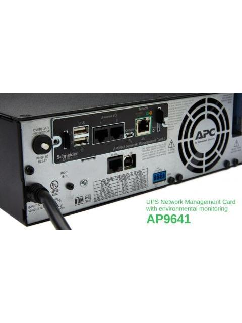 APC TARJETA DE GESTION DE REDES AP9641 PARA UPS 3 CON MONITOREO AMBIENTAL - Imagen 5