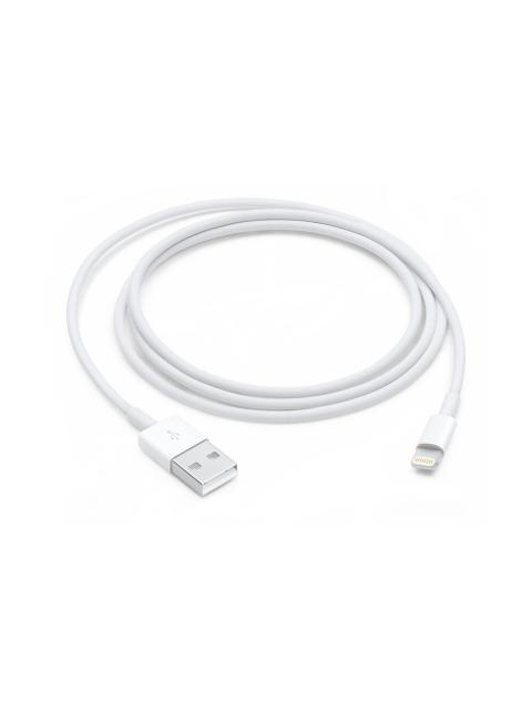 APPLE CABLE LIGHTNING - USB-A MACHO 1 METRO BLANCO