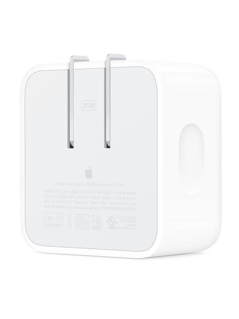 APPLE CARGADOR DE PARED MW2H3AM-A 35W 20V 2 X USB-C - Imagen 4
