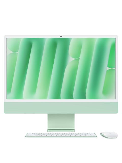 APPLE IMAC RETINA 24 MD2Q4E-A APPLE M4 (CPU 10 NUCLEOS Y GPU 10 NUCLEOS) 24GB 512GB GIGABIT ETHERNET VERDE