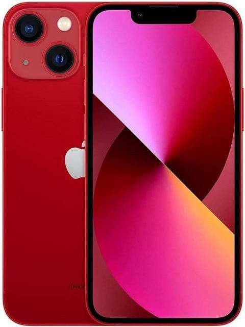 APPLE IPHONE 13 128 GB ROJO TOTALMENTE DESBLOQUEADO (REACONDICIONADO GRADO A) INCLUYE MICA DE CRISTAL TEMPLADO 9D CABLE DE DATOS Y CARGADOR DE 20W