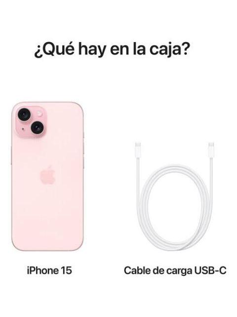 APPLE IPHONE 15 128 GB ROSA - Imagen 9