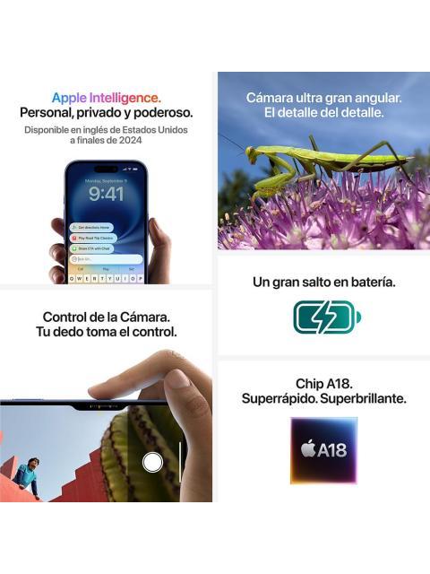 APPLE IPHONE 16 (256 GB) - NEGRO - Imagen 8