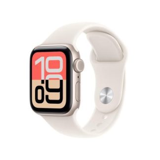 APPLE WATCH SE 3 GPS + CELLULAR CAJA DE 40 MM ALUMINIO COLOR BLANCO ESTELAR CORREA DEPORTIVA S-M COLOR BLANCO ESTELAR